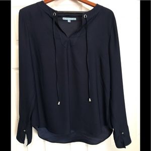 Antonio Melani Women’s, Size M, navy blouse